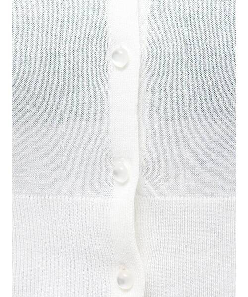 MERCURYDUO（マーキュリーデュオ）の「2WAYシアーコンパクトカーディガン（カーディガン/ボレロ・レディース・ベビーピンク/ブラック/オフホワイト/グリーン・FREE）」の8枚目の写真