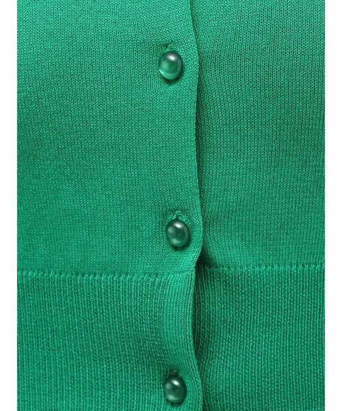 MERCURYDUO（マーキュリーデュオ）の「2WAYシアーコンパクトカーディガン（カーディガン/ボレロ・レディース・ベビーピンク/ブラック/オフホワイト/グリーン・FREE）」の5枚目の写真