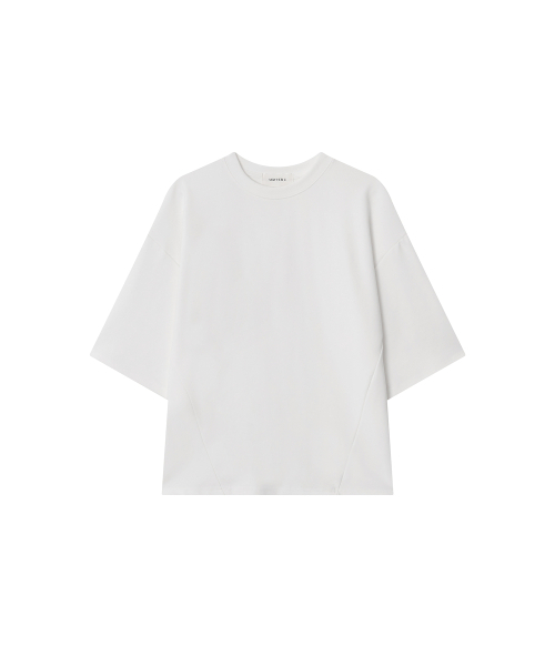 MAYVERU(メイバーユー)の「Amid T-shirt _ Ivory(Tシャツ/カットソー・レディース・その他・FREE)」の3枚目の写真
