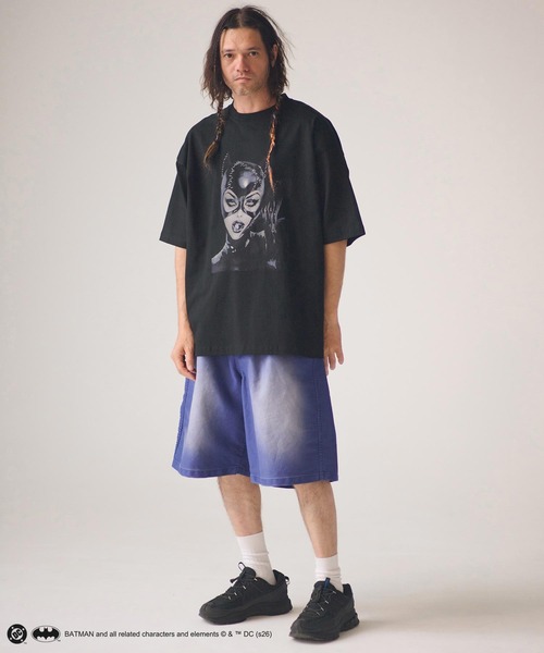 ADAM PATEK(アダムパテック)の「mp14756-blasted light moleskin wide shorts ショートパンツ(AP2618014)(その他パンツ・メンズ・ブルー/ブラック・2/1)」の20枚目の写真