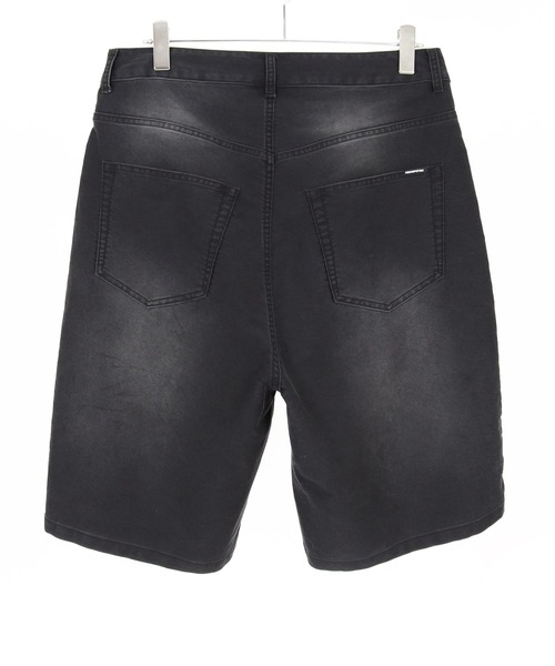 ADAM PATEK(アダムパテック)の「mp14756-blasted light moleskin wide shorts ショートパンツ(AP2618014)(その他パンツ・メンズ・ブルー/ブラック・2/1)」の11枚目の写真