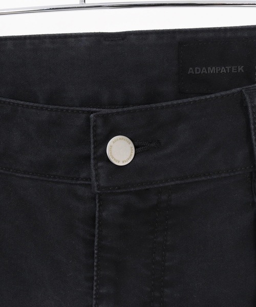 ADAM PATEK(アダムパテック)の「mp14756-blasted light moleskin wide shorts ショートパンツ(AP2618014)(その他パンツ・メンズ・ブルー/ブラック・2/1)」の12枚目の写真