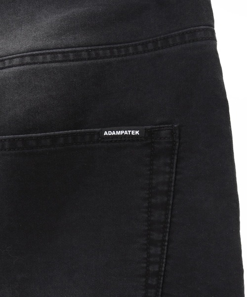 ADAM PATEK(アダムパテック)の「mp14756-blasted light moleskin wide shorts ショートパンツ(AP2618014)(その他パンツ・メンズ・ブルー/ブラック・2/1)」の17枚目の写真