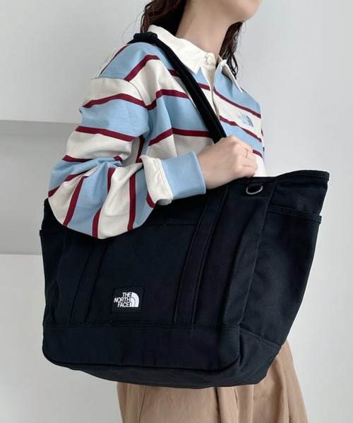 THE NORTH FACE(ザノースフェイス)の「◇THE NORTH FACE◇ WHITE LABEL 正規品/ノートPC収納可能大容量/オールデイ トート L ALL-DAY TOTE L(トートバッグ・レディース・キャメル/カーキ/ブラック・FREE)」の9枚目の写真