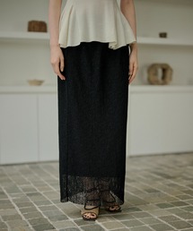 lace narrow long skirt /レースナローロングスカート