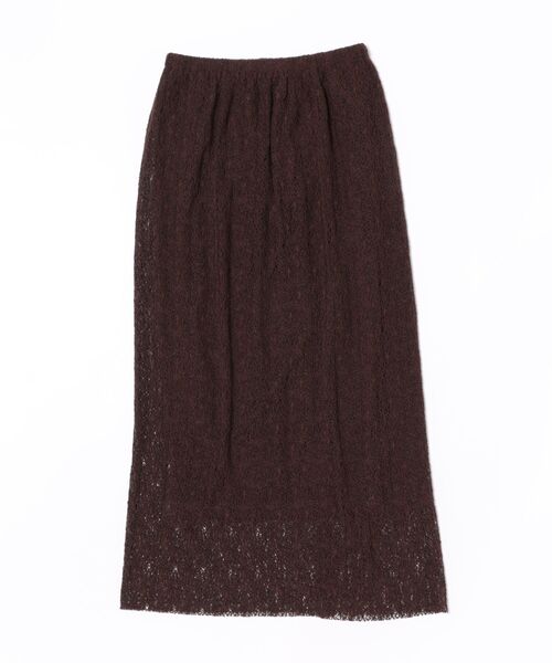 LAULEN(ローレン)の「lace narrow long skirt /レースナローロングスカート(スカート・レディース・ブラウン/ブラック・FREE)」の16枚目の写真