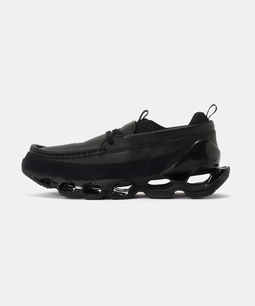 MIZUNO（ミズノ　）の「MIZUNO WAVE PROPHECY MOC D1GD261401：シューズ（スリッポン・レディース・ブラック・25cm/24cm/23cm）」の2枚目の写真