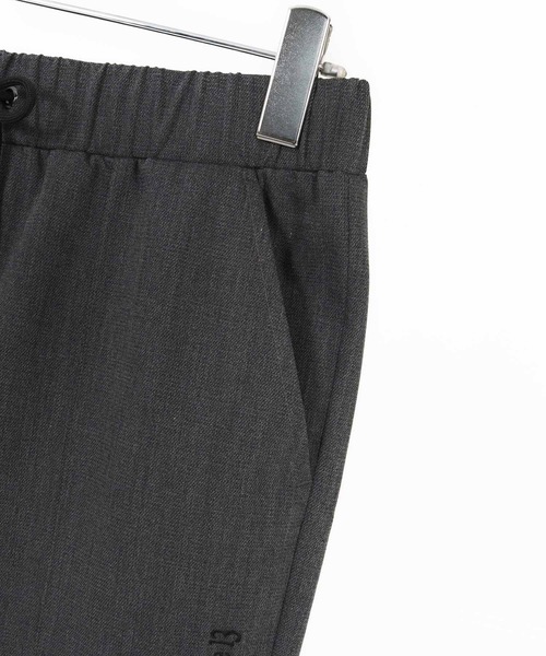 Maison code 13（メゾンコードサーティーン）の「mp14763-stretch oxford slacks スラックスパンツ(M26S-02)（スラックス・メンズ・チャコール/ブラック・S/M/L）」の21枚目の写真