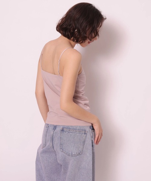 Arpege story（アルページュストーリー）の「カップ付ベアキャミソール（Tシャツ/カットソー・レディース・ピンク・2/1）」の5枚目の写真