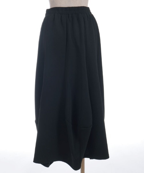 axes femme（アクシーズファム）の「ダンボールカットスカート（スカート・レディース・ブラック/グレイッシュベージュ・FREE）」の5枚目の写真