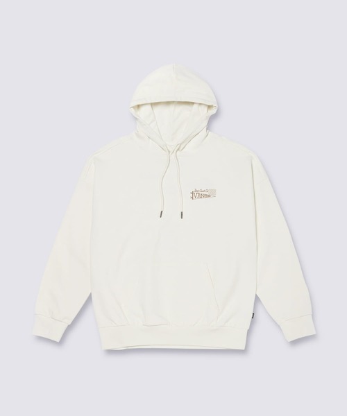 VANS(バンズ)の「カレッジグラフィックフーディー / SOL GRAPHIC HOODIE marshmallow VN000NDZFS81(パーカー・メンズ・オフホワイト・SMALL)」の2枚目の写真