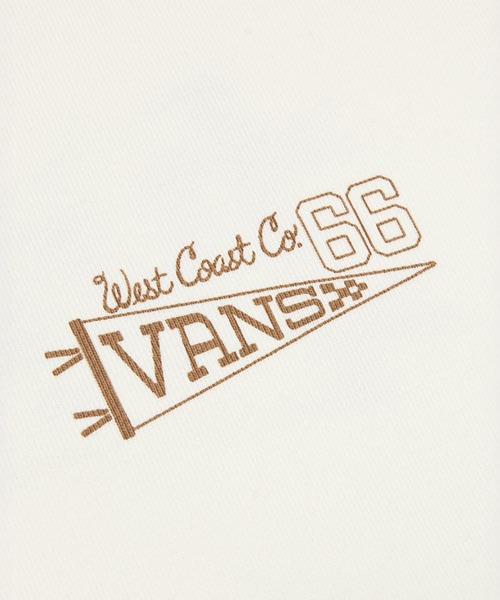 VANS(バンズ)の「カレッジグラフィックフーディー / SOL GRAPHIC HOODIE marshmallow VN000NDZFS81(パーカー・メンズ・オフホワイト・SMALL)」の5枚目の写真