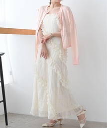 31 Sons de mode | 一部店舗限定 2026春夏新作 フリルキャミロングワンピース(ワンピース)