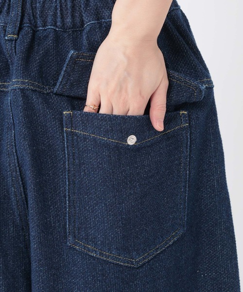 studio CLIP(スタディオクリップ)の「バギークロップドパンツ(その他パンツ・レディース・ベージュ/インディゴブルー・MEDIUM/LARGE)」の11枚目の写真