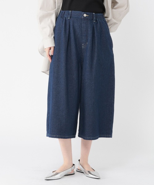 studio CLIP(スタディオクリップ)の「バギークロップドパンツ(その他パンツ・レディース・ベージュ/インディゴブルー・MEDIUM/LARGE)」の17枚目の写真