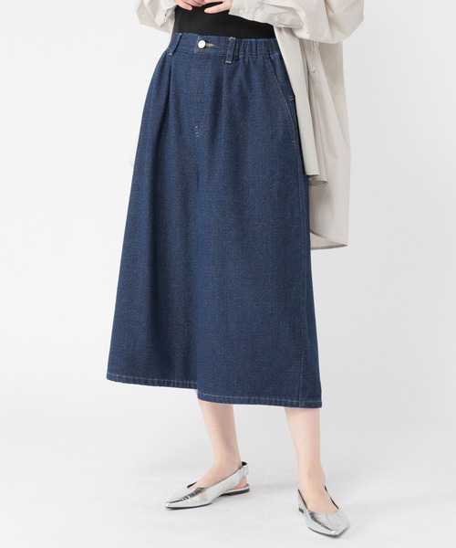 studio CLIP(スタディオクリップ)の「バギークロップドパンツ(その他パンツ・レディース・ベージュ/インディゴブルー・MEDIUM/LARGE)」の18枚目の写真