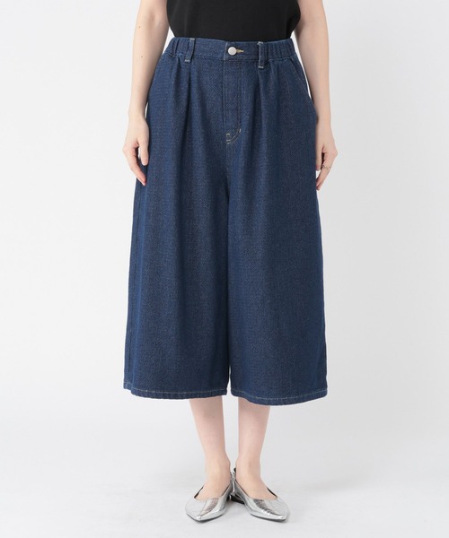 studio CLIP(スタディオクリップ)の「バギークロップドパンツ(その他パンツ・レディース・ベージュ/インディゴブルー・MEDIUM/LARGE)」の21枚目の写真