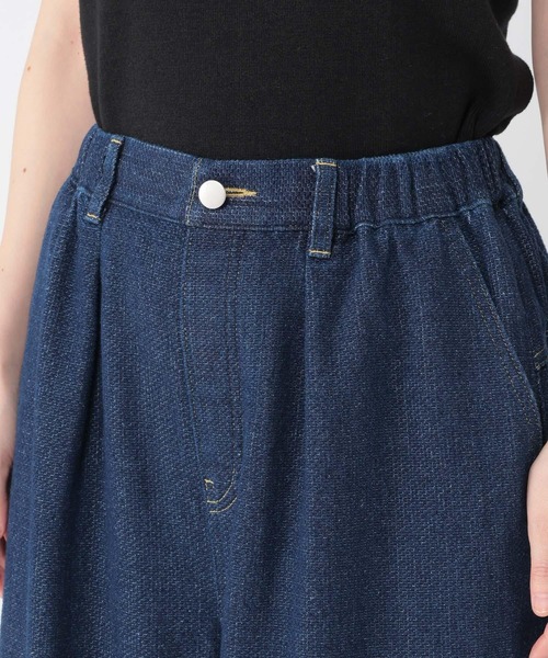 studio CLIP(スタディオクリップ)の「バギークロップドパンツ(その他パンツ・レディース・ベージュ/インディゴブルー・MEDIUM/LARGE)」の8枚目の写真