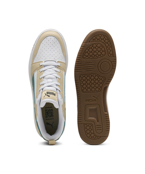 PUMA(プーマ)の「PUMA プーマ ユニセックス リバウンド V6 ロウ スニーカー(スニーカー・メンズ・レッド系その他/ベージュ系その他/グリーン系その他・27.0cm/25.5cm/25.0cm/26.5cm/26.0cm/23.5cm/23.0cm/24.5cm/24.0cm/27.5cm/28.5cm/28.0cm)」の6枚目の写真