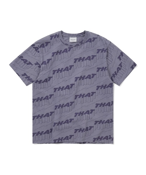 thisisneverthat（ディスイズネバーザット）の「Stacked THAT Tee（Tシャツ/カットソー・メンズ・パープル系その他・XL/S/M/L）」の4枚目の写真