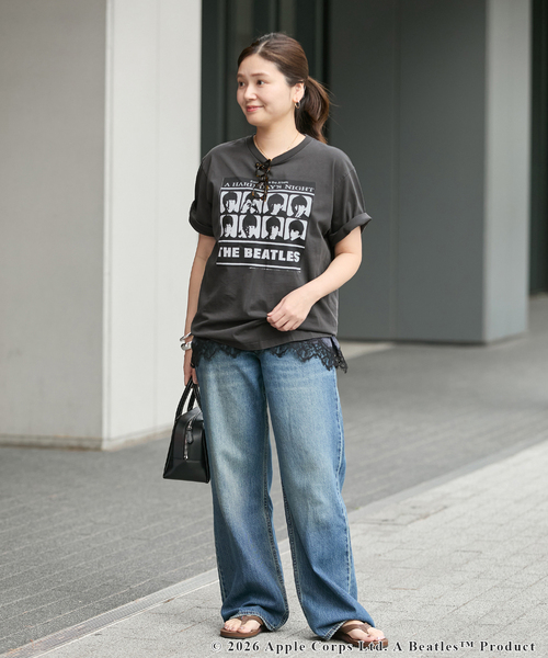 JOURNAL STANDARD（ジャーナルスタンダード）の「【osedit】BEATLES JS HS TEE（Tシャツ/カットソー・レディース・ブラック系その他・FREE）」の19枚目の写真