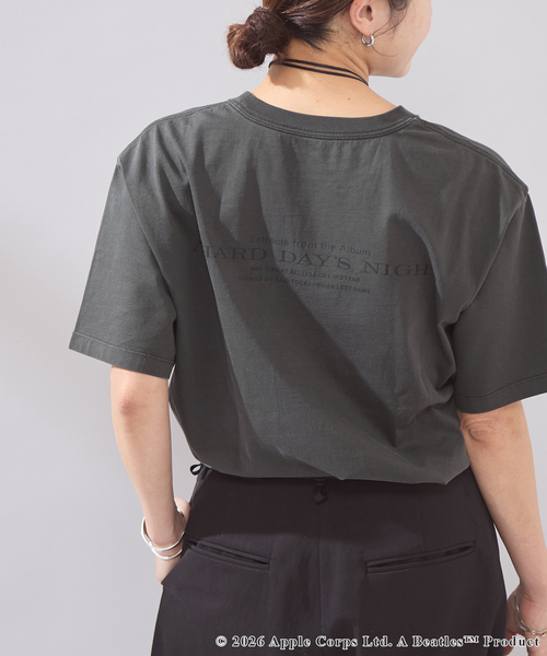 JOURNAL STANDARD（ジャーナルスタンダード）の「【osedit】BEATLES JS HS TEE（Tシャツ/カットソー・レディース・ブラック系その他・FREE）」の12枚目の写真