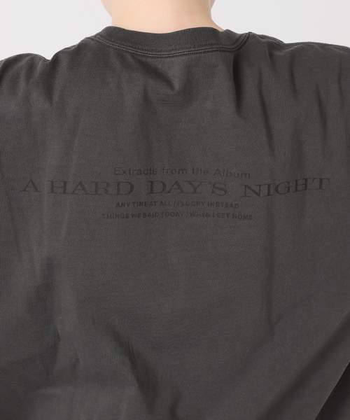 JOURNAL STANDARD（ジャーナルスタンダード）の「【osedit】BEATLES JS HS TEE（Tシャツ/カットソー・レディース・ブラック系その他・FREE）」の2枚目の写真