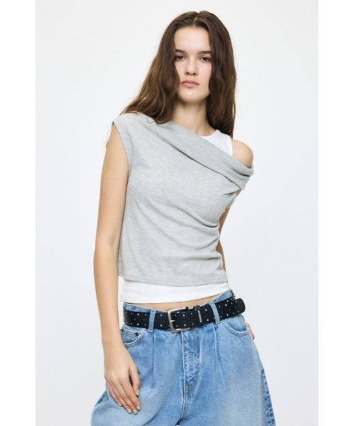 セール】LAYERED OFF SHOULDER トップス（Tシャツ/カットソー