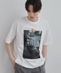 tk.TAKEO KIKUCHI | フォトTシャツ(Tシャツ/カットソー)