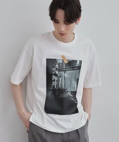 WEB限定/追加》コットンフォトプリント ロゴTシャツ（Tシャツ