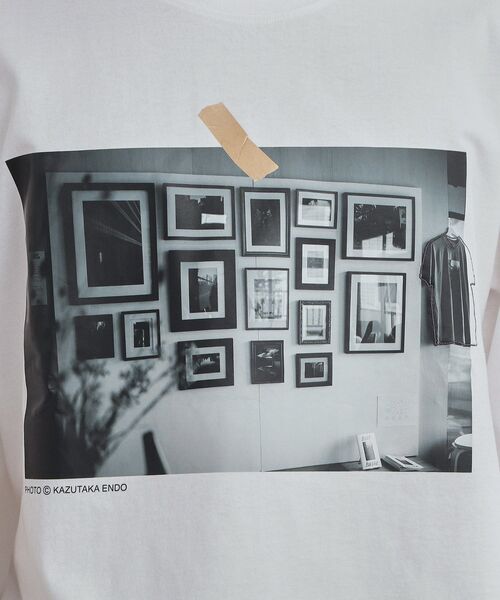 tk.TAKEO KIKUCHI(ティーケータケオキクチ)の「フォトTシャツ(Tシャツ/カットソー・メンズ・ホワイト系2/ホワイト系1/ホワイト・02/03/04)」の7枚目の写真