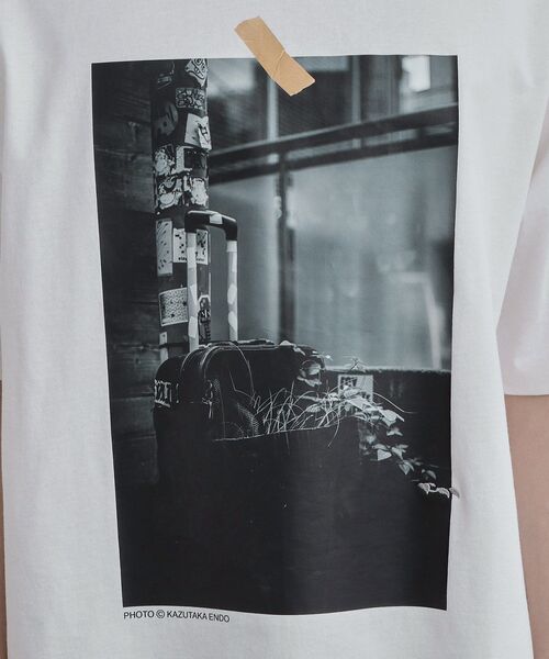 tk.TAKEO KIKUCHI(ティーケータケオキクチ)の「フォトTシャツ(Tシャツ/カットソー・メンズ・ホワイト系2/ホワイト系1/ホワイト・02/03/04)」の11枚目の写真