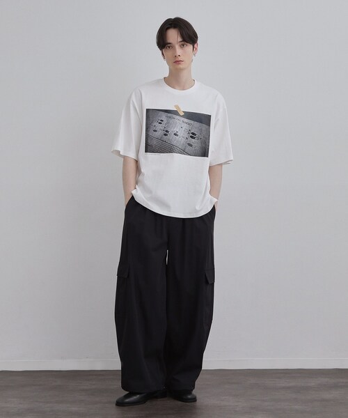 tk.TAKEO KIKUCHI(ティーケータケオキクチ)の「フォトTシャツ(Tシャツ/カットソー・メンズ・ホワイト系2/ホワイト系1/ホワイト・02/03/04)」の13枚目の写真