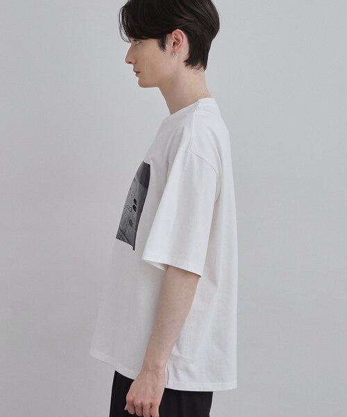tk.TAKEO KIKUCHI(ティーケータケオキクチ)の「フォトTシャツ(Tシャツ/カットソー・メンズ・ホワイト系2/ホワイト系1/ホワイト・02/03/04)」の17枚目の写真