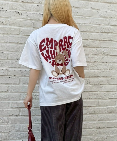 セール】ハートウサギTシャツ（Tシャツ/カットソー）｜Another Branch