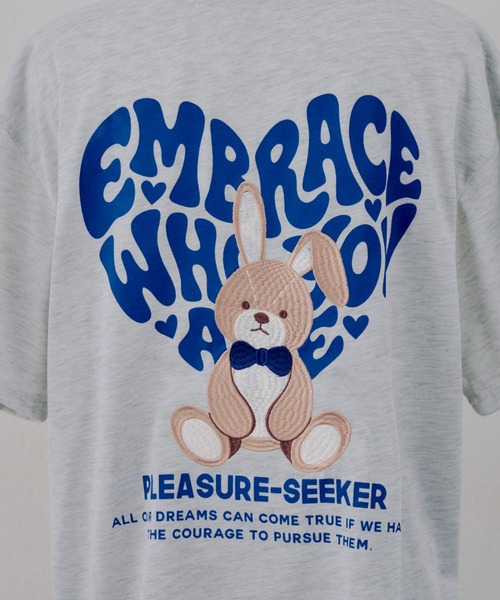 セール】ハートウサギTシャツ（Tシャツ/カットソー）｜Another Branch