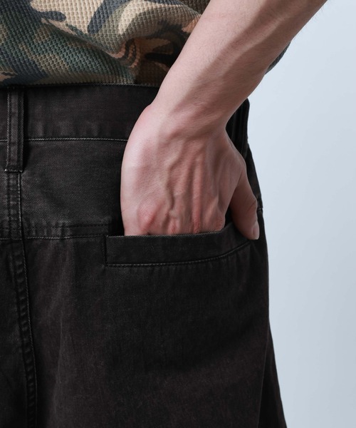 RAGEBLUE(レイジブルー)の「Barrel Buggy Half Pants/バレルバギーハーフパンツ(その他パンツ・メンズ・グレー/ブラック・LARGE/MEDIUM)」の15枚目の写真