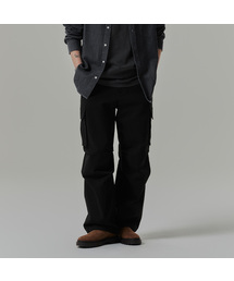 MINDBRIDGE（マインドブリッジ）の「コットンワイドカーゴフルバンディングパンツ - 2カラー MYPT6151（その他パンツ）」