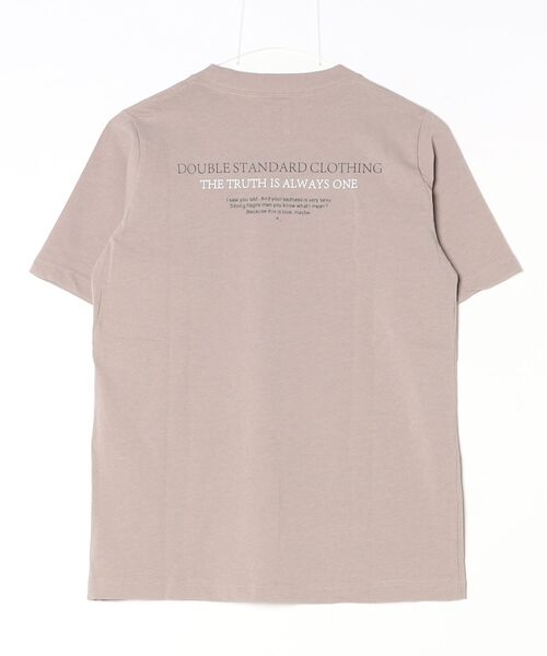 DOUBLE STANDARD CLOTHING(ダブルスタンダードクロージング)の「ヴィンテージレアルツイストプリントTシャツ(Tシャツ/カットソー・レディース・ベージュ・FREE)」の2枚目の写真