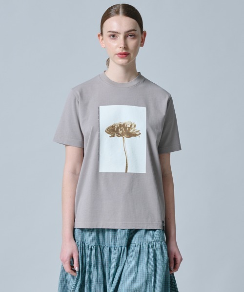 DOUBLE STANDARD CLOTHING(ダブルスタンダードクロージング)の「ヴィンテージレアルツイストプリントTシャツ(Tシャツ/カットソー・レディース・ベージュ・FREE)」の3枚目の写真