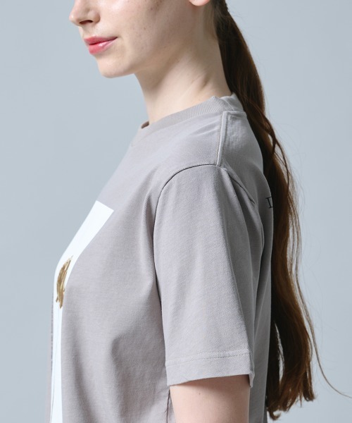 DOUBLE STANDARD CLOTHING(ダブルスタンダードクロージング)の「ヴィンテージレアルツイストプリントTシャツ(Tシャツ/カットソー・レディース・ベージュ・FREE)」の8枚目の写真