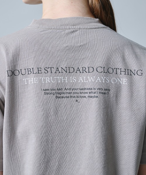 DOUBLE STANDARD CLOTHING(ダブルスタンダードクロージング)の「ヴィンテージレアルツイストプリントTシャツ(Tシャツ/カットソー・レディース・ベージュ・FREE)」の10枚目の写真