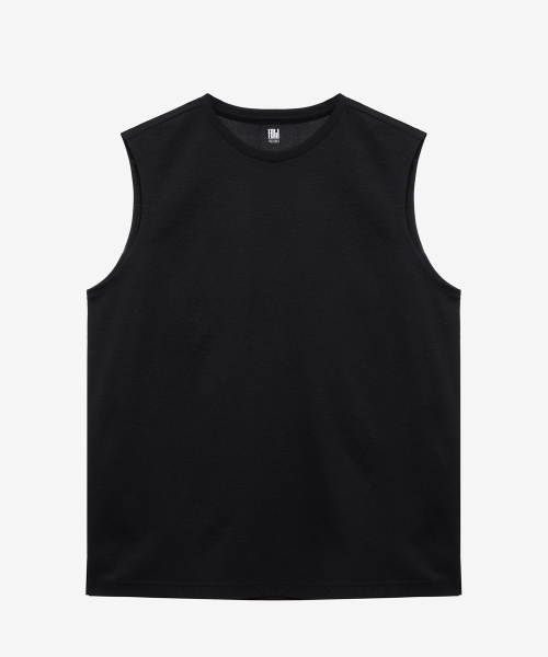 MINDBRIDGE(マインドブリッジ)の「ドゥグッド_ソロナクールタッチレギュラーフィットスリーブレス - 2カラー(Tシャツ/カットソー・メンズ・ブラック/ホワイト・95/100/105/110)」の6枚目の写真