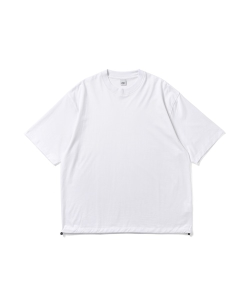 ES.1(エスアイ)の「【ES.1】エスアイ 60/2 SS T-shirts(Tシャツ/カットソー・メンズ・ブラック/ホワイト・LARGE/MEDIUM)」の1枚目の写真