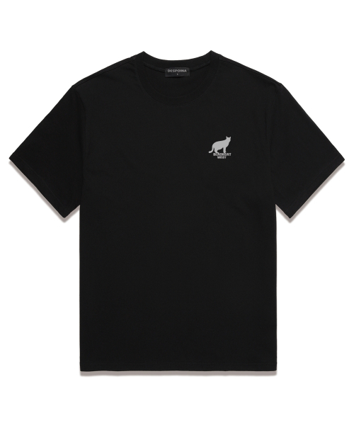 WISSY(ウィッシー)の「BLACK CAT 半袖Tシャツ (WS039) ブラック(Tシャツ/カットソー・メンズ・その他・SMALL/MEDIUM/LARGE/X-LARGE/XX-LARGE)」の1枚目の写真