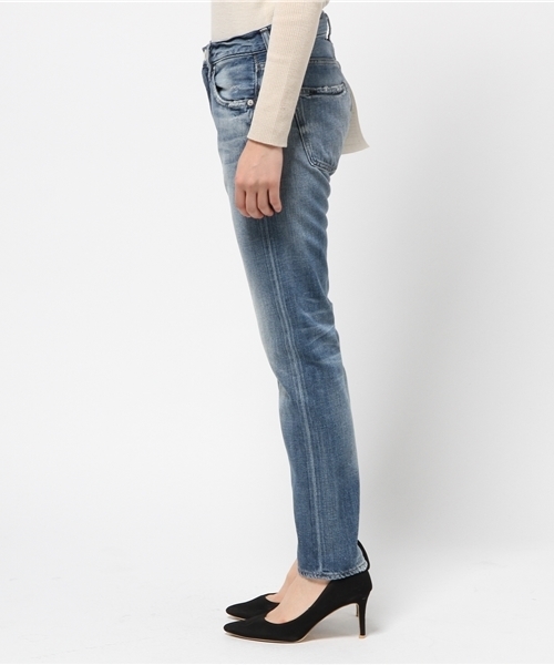 RED CARD TOKYO（レッドカード）の「RED CARD Anniversary25th 90506S-kvm デニムパンツ（デニムパンツ・レディース・ネイビー・22/24/23/27/26/25）」の3枚目の写真