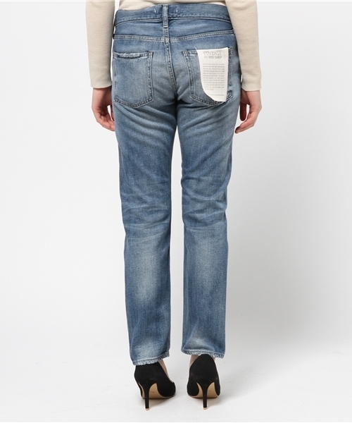 RED CARD TOKYO（レッドカード）の「RED CARD Anniversary25th 90506S-kvm デニムパンツ（デニムパンツ・レディース・ネイビー・22/24/23/27/26/25）」の4枚目の写真