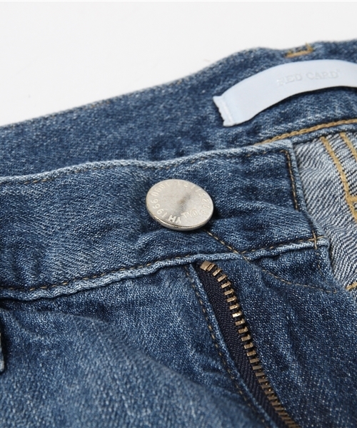 RED CARD TOKYO（レッドカード）の「RED CARD Anniversary25th 90506S-kvm デニムパンツ（デニムパンツ・レディース・ネイビー・22/24/23/27/26/25）」の11枚目の写真