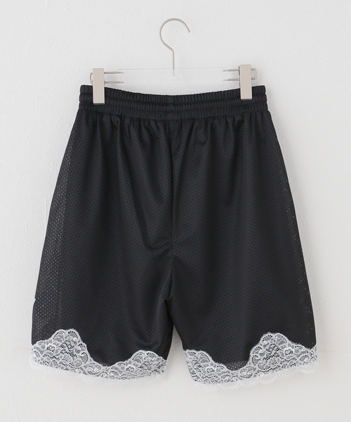 ARIES(アリーズ)の「ARIES / アリーズ GOTHIC LACE AIRTEX SHORTS(その他パンツ・レディース・ブラック・SMALL)」の9枚目の写真