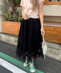 チュールスカート